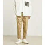 White Knit Pocket Printed Shirt