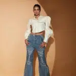 Folegandros Front Knot Denim