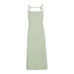 Mint Green Sleek Back Through Dress