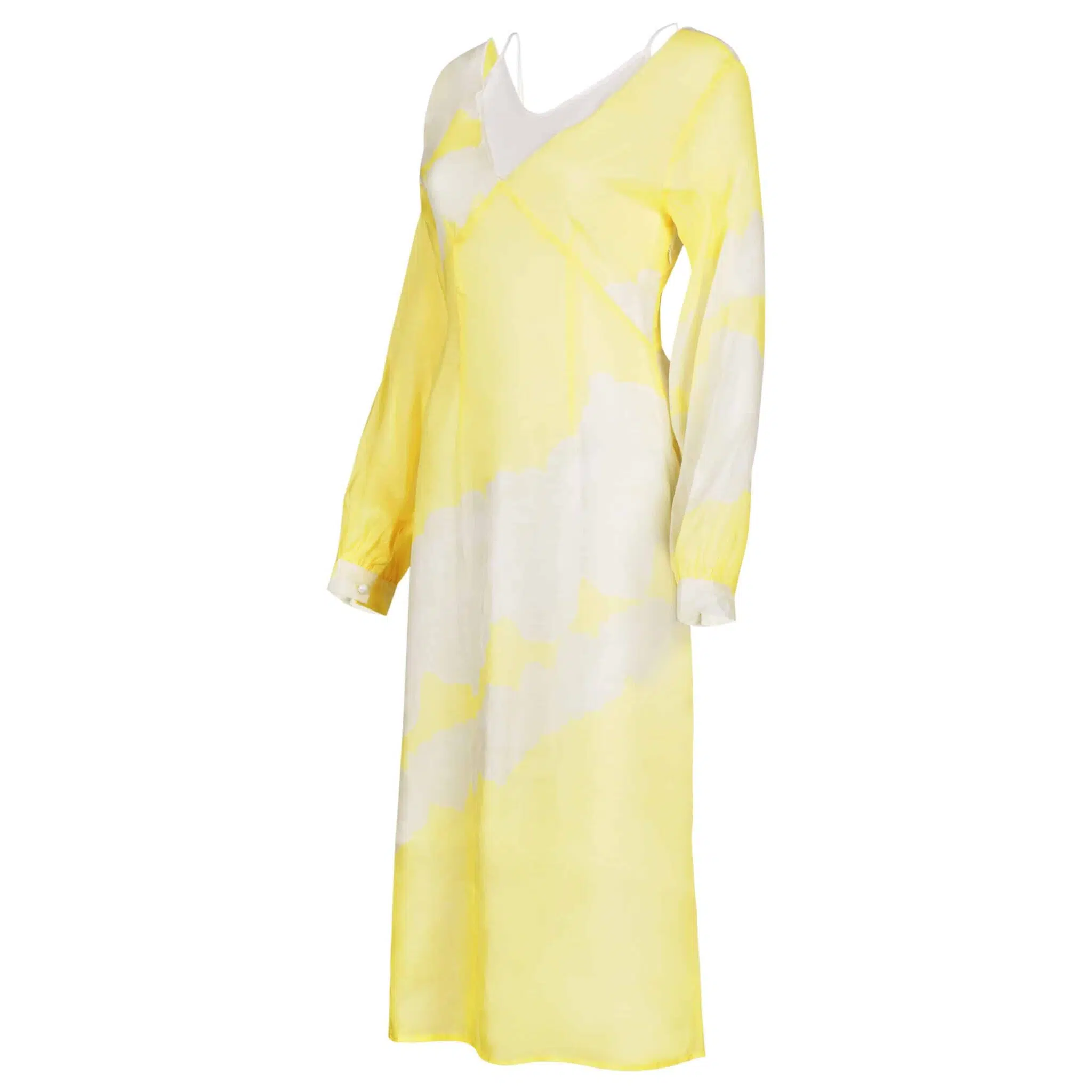 Jacquard Lemon Double Way Dress - Image 2