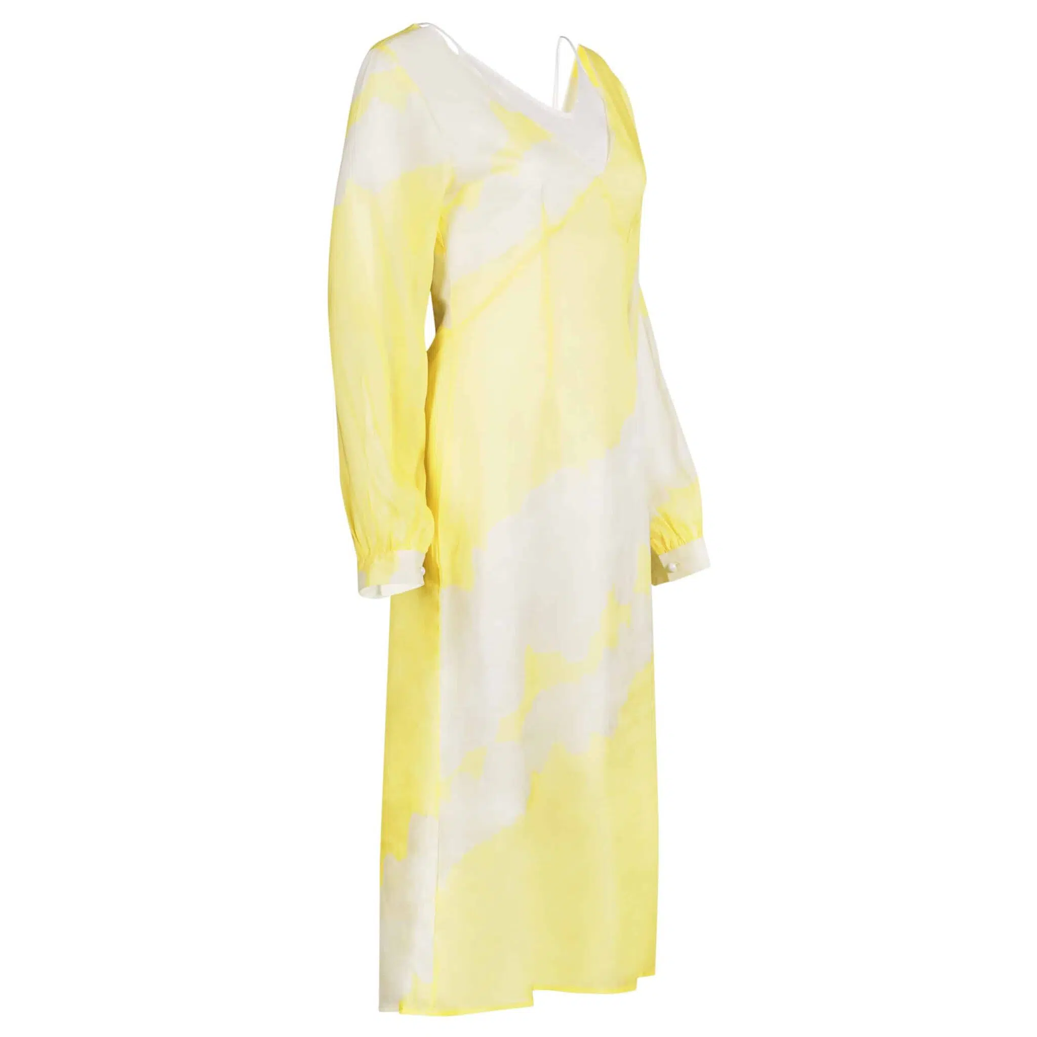 Jacquard Lemon Double Way Dress - Image 3