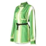 Wear Your Greens Front Belted Shirt - Image 2