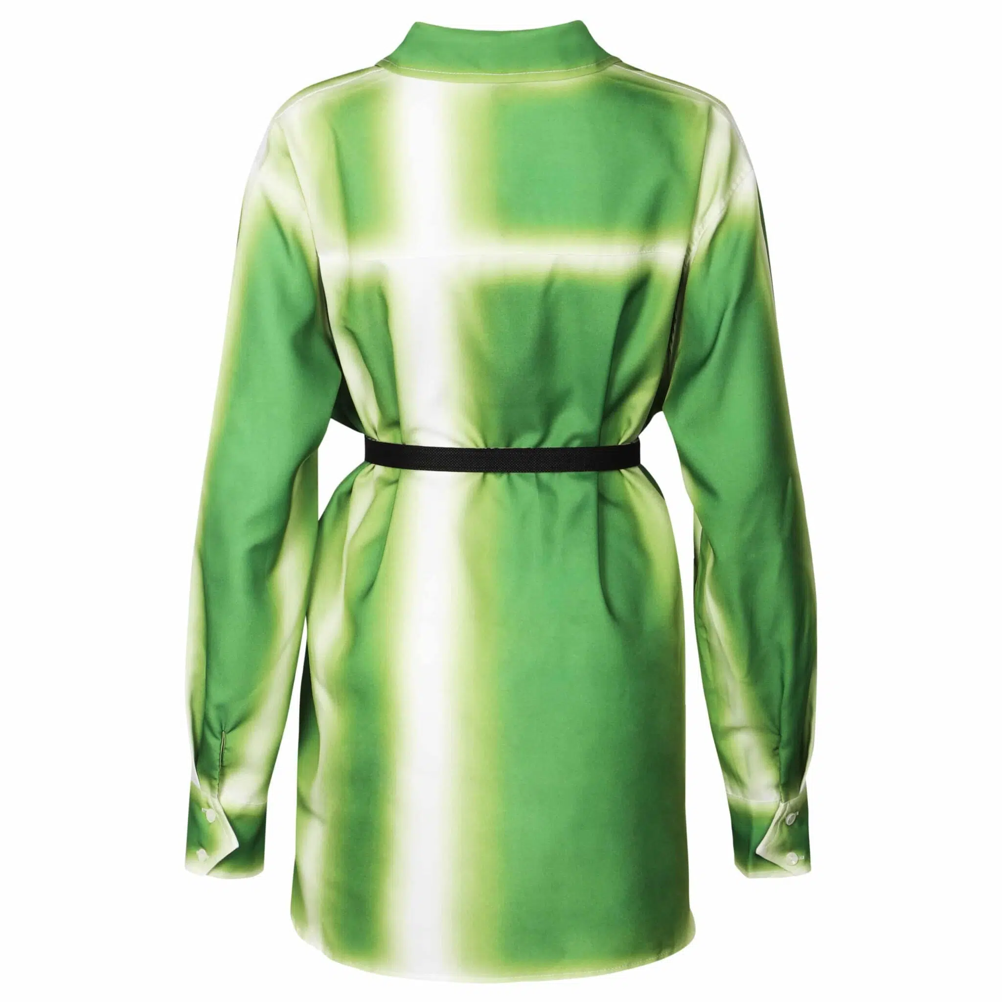 Wear Your Greens Front Belted Shirt - Image 4