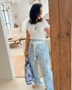 Mirabelle Front Drawstring Denim