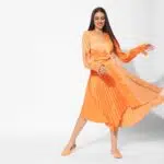 Judave Pleated Dress - Image 2