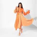 Judave Pleated Dress - Image 4