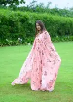 Balga Floral Cape Gown - Image 2