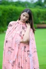 Balga Floral Cape Gown - Image 6