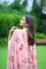 Balga Floral Cape Gown - Image 7