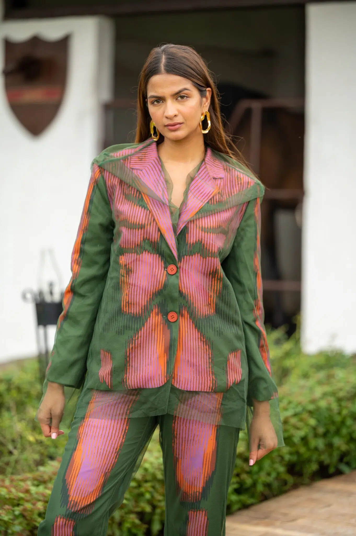 Sydeus Textured Pantsuit - Image 3