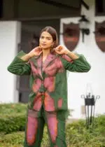 Sydeus Textured Pantsuit - Image 2