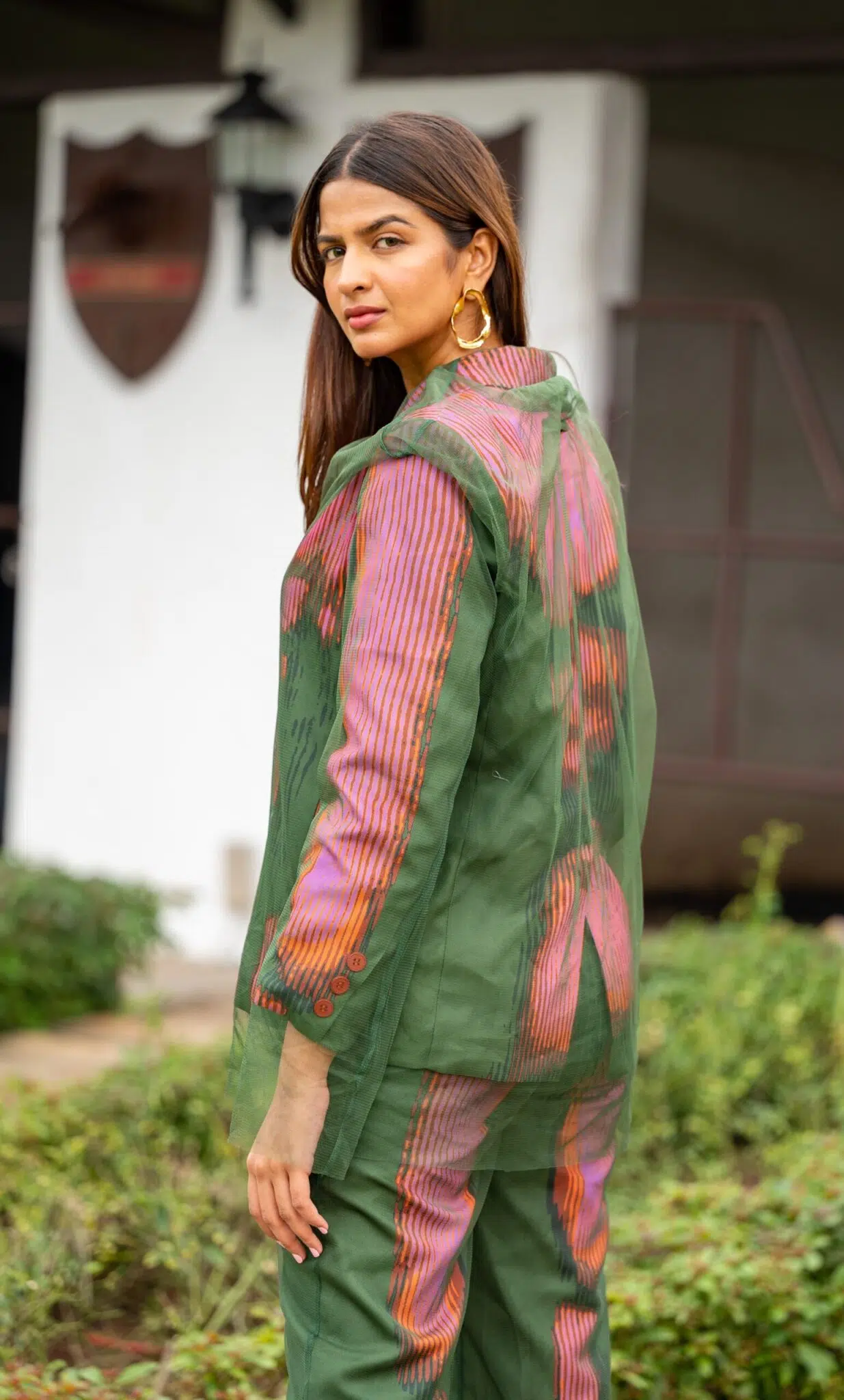 Sydeus Textured Pantsuit - Image 4