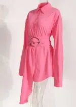 Flyde Front Belted Dress - Image 6