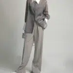 Croia Double Layered Sharp Cuff Top