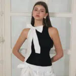 Ellendra Front Tie Up Top