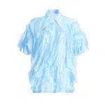 Ceara Ruffle Through Shirt Top