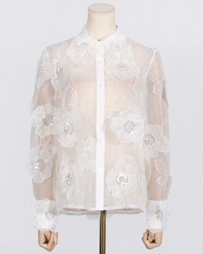 Willow Floral Front Through Top