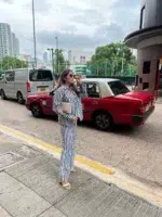 Harzel High Rise Striped Separates - Image 2