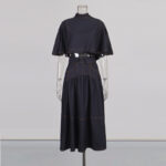 Noir Cascade Denim Coord Set - Image 11