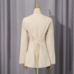 Velora Asymmetric Button-Front Top - Image 6