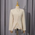 Velora Asymmetric Button-Front Top - Image 4