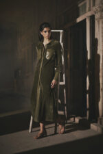 Laire Front Through Velvet Dress - Image 10