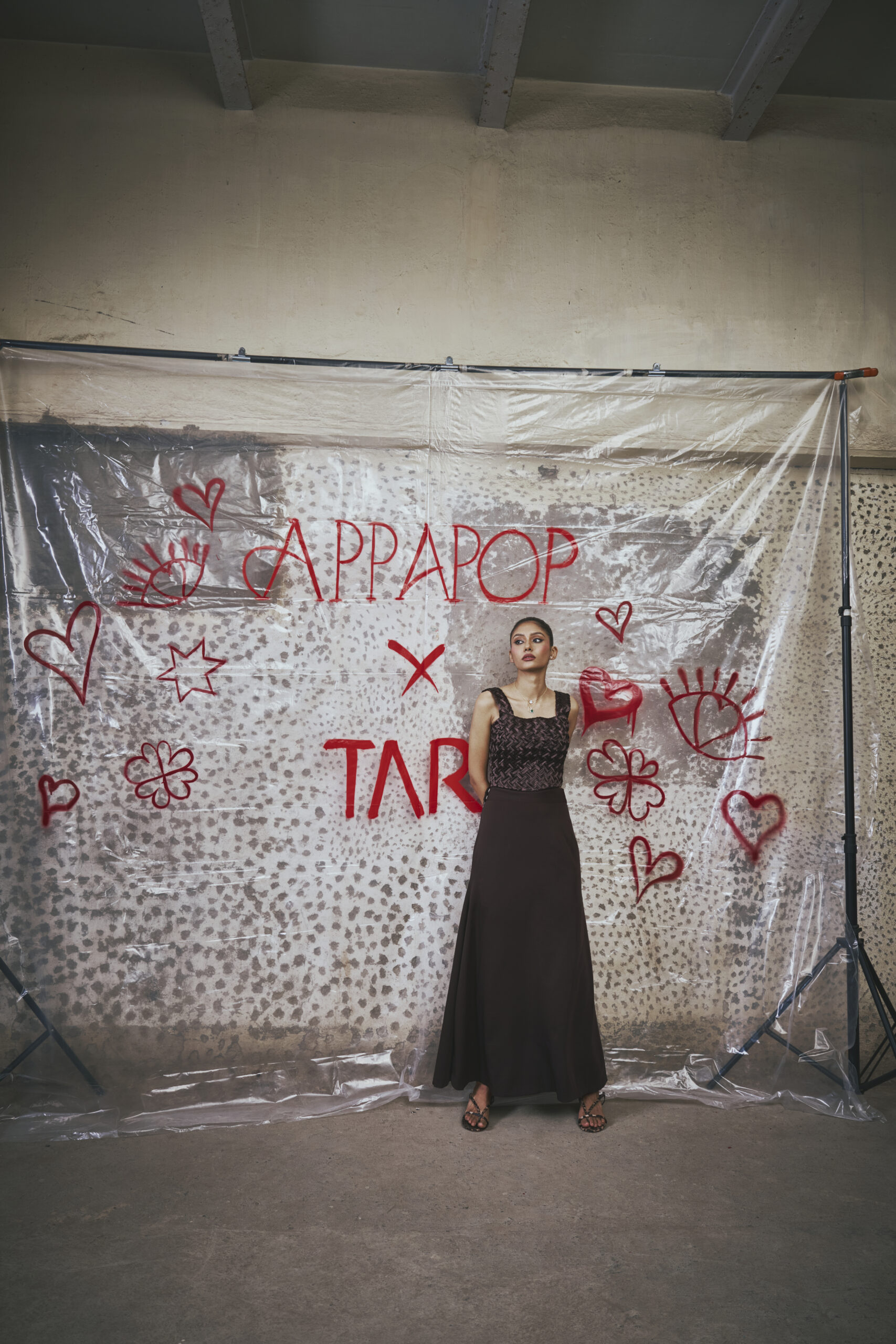 Diamond Heart Bar Necklace - Image 2