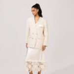 Hecver Ruched Pocket Through Blazer