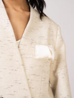 Hecver Ruched Pocket Through Blazer - Image 2