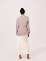 Elize Textured Floral Drawstring Blazer - Image 5