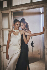 Coffee Enamel Heart Earring - Image 2