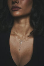 Crackle Diamond Slither Necklace - Image 3