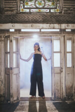 She Rise Front Textured Rose Corset - Image 14