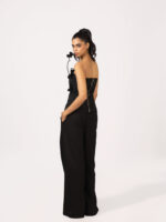 She Rise Front Textured Rose Corset - Image 10