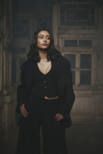 Crackle Cage Diamond Ring - Long - Image 3