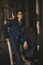 Saiga Tweed Feather Jacket - Image 4