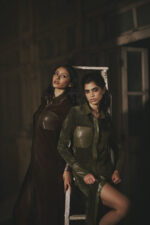 Laire Front Through Velvet Dress - Image 9