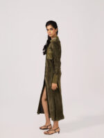 Laire Front Through Velvet Dress - Image 6