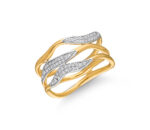 Crackle Cage Ring- Medium