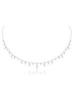 Earthquake Dangling Diamond Necklace