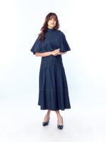 Noir Cascade Denim Coord Set - Image 3