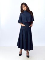 Noir Cascade Denim Coord Set - Image 4