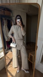 Clero Fine Knit Cardigan Co-ordinates - Image 2