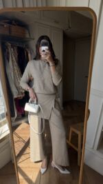 Clero Fine Knit Cardigan Co-ordinates - Image 2