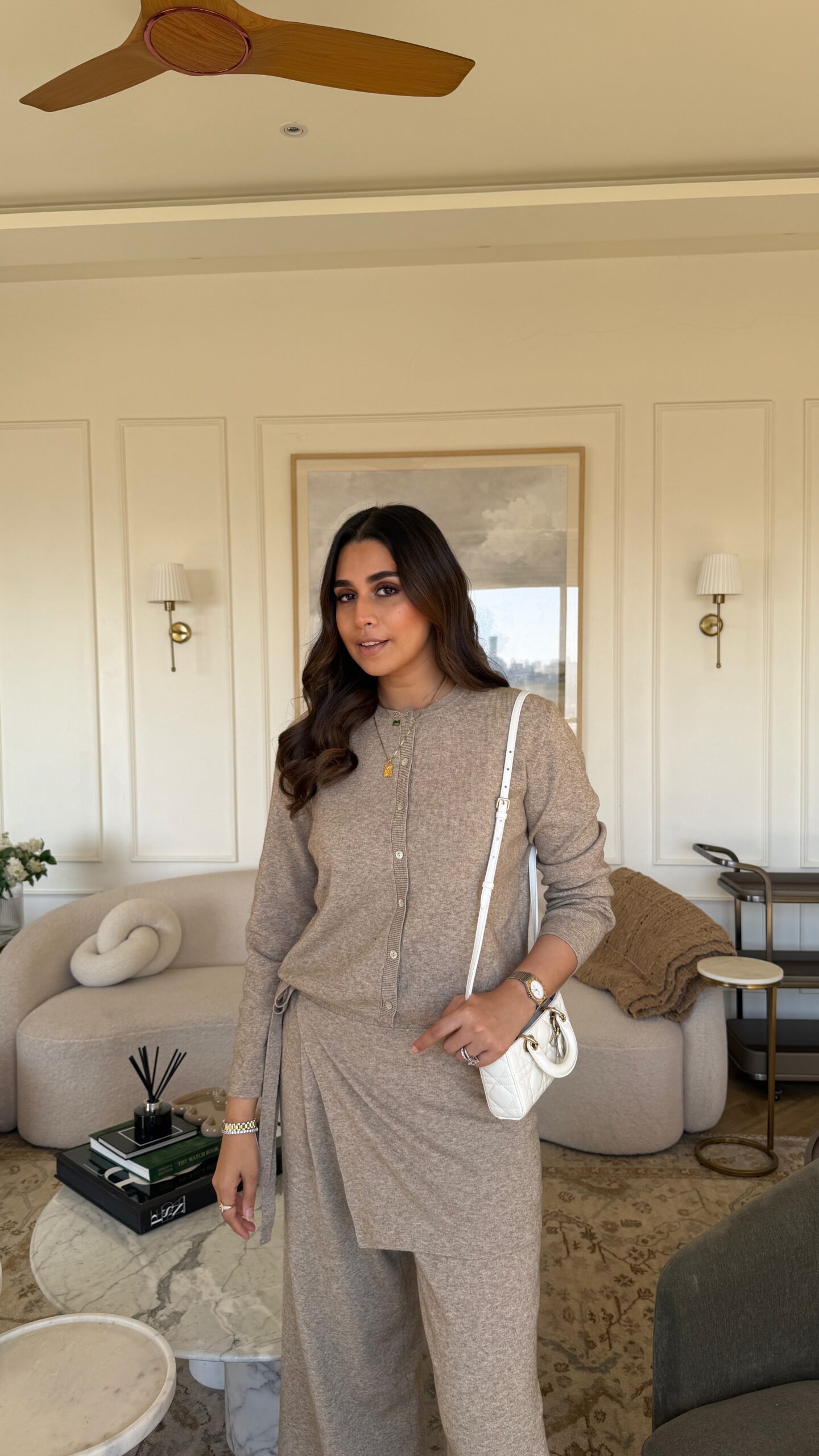 Clero Fine Knit Cardigan Co-ordinates - Image 3